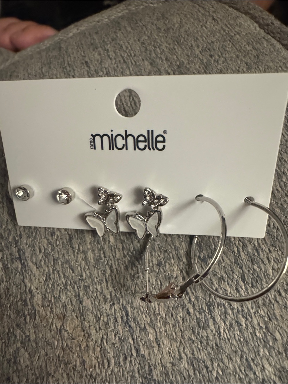 Michelle 3 pair earrings